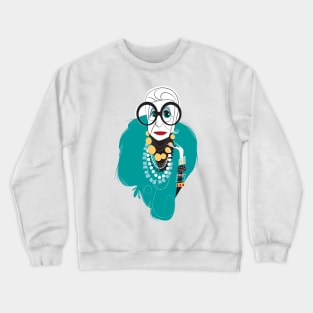 Iris Apfel Crewneck Sweatshirt